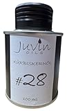 #28 JUVIN Kürbiskernöl, Kürbisöl, 100ml in Weißblechdose, sortenrein und unbehandelt