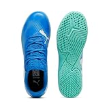 PUMA Future 7 Play IT Jr Soccer Shoe, Hyperlink Blue-Mint White, 35 EU