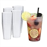 Silverkitchen 40x Partybecher 400ml - Mehrweg Trinkbecher Cocktailbecher aus...