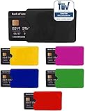 RFID Schutzhüllen, TÜV-geprüft, NFC Blocker Kreditkarte, EC Karte...