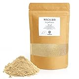 ERBOTECH, Peruanischer Maca BIO Pulver, 100 g Beutel, Reich an Mineralien, Vitamin B,...