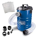 Scheppach Absauganlage DC100 inkl. Adapterset | 65 Liter Füllmenge | Metallbehälter mit...