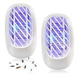 Mückenlampe, Insektenvernichter Elektrischer, 2 Pack Mückenschutz Steckdose...