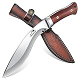 Moontay Outdoor Survival Messer VG10 Stahl, Jagdmesser Feststehende Klinge mit...