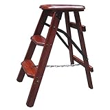 Tritthocker, Leiterstuhl Trittstuhl klappbar Kletterleiter, zusammenklappbarer runder...
