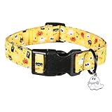 Halloween-Kragen für Haustiere mit süßem Anhänger strapazierfähiges weiches...