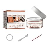 nuanzhiyuan Lederreiniger Creme mit Spatel 50g Naturleder Reparaturcreme für Autositze...