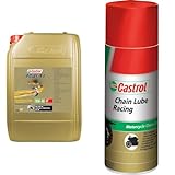 Castrol POWER1 4T 10W-40, 20 Liter + LUBE RACING, 400 ml