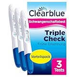 Clearblue Schwangerschaftstest Frühe Erkennung, Frühtest, Pregnancy Test, 3x...