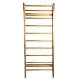 CCLIFE Sprossenwand Turngeräte Holzoptik Mehrfarbig Fitness Turnwand...