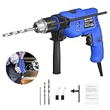 850W Schlagbohrmaschine, 2 in 1 Hammer & Impact Mehrzweck Bohrmaschine 5/6/8 mm...