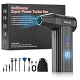 Elektrische Staubgebläse Druckluftspray, 3-Gang Electric Air Duster, Super Power Turbo...