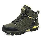 WOWEI Wanderstiefel Wanderschuhe wasserdichte Outdoor Sportlich Gleitsicher...