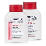 numis med Duschgel mit 5% Urea - Hautberuhigendes Duschgel für extrem trockene,...