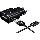 Samsung EP-TA20EBECGWW Ladeadapter mit Schnellladefunktion (USB Typ-C), Schwarz