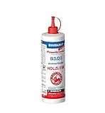 HOLZLEIM 525 Gramm Flasche Propellerleim BINDAN-P wasserfest, zertifiziert für...