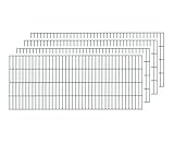 Arvotec Einstabmatten, RAL 7016, BxH: 2000x800mm, 4 Stück, 8/6/4 mm...