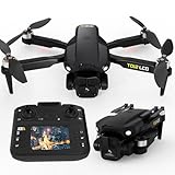 Toladrone TD12LCD Drohne mit Kamera Drone mit LCD-Bildschirm Fernsteuerung...