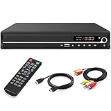 VATI DVD-Player für Fernseher, regionenfreier HDMI-DVD-Player für Smart-TV, unterstützt...