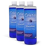 Cristal Klareffekt Trübungsentferner | Der Klarmacher für kristallklares Poolwasser |...