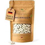 Weihrauch Kapseln 400mg – 85% Boswelliasäure – Hochdosiert & Laborgeprüft...