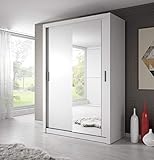 Schwebetürenschrank Kleiderschrank AR-04 ARTI Garderobenschrank mit Spiegel...