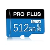 512 GB Speicherkarte, Klasse 10, Micro-SD-Karte für Computer, Kamera und Smartphone,...