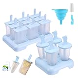 WOUYTPE 2 Stück Eisformen Eis am Stiel, Wassereis Formen, Eisstiele...