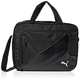PUMA Team Messenger Bag Tasche, Black, 41 x 30 x 14 cm