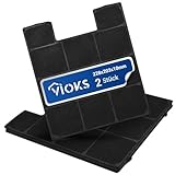 VIOKS SET 2x Aktivkohlefilter Dunstabzugshaube Filter Ersatz für Amica KF 17141 KF 17147...