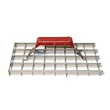 Gitterrabot, Schleifraspel, Schleifhobel, Putzhobel (glatt, Gitterweite 30x30 mm)