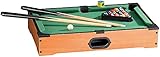 Playtastic Billiard: Mini Billardtisch mit 2 Queues & 16 Kugeln (Mini Billiard,...