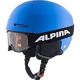 Alpina ZUPO Set (+Piney) - Hochwertiges, Sicheres & Robustes Set aus Skibrille & Skihelm...