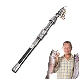 ETUCYNG Teleskop-Angelrute, einziehbare Angelrute, einziehbare Angelpole, Kreaturen aus...