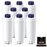 ARETHONE Wasserfilter für Delonghi Kaffeevollautomaten, Ersatz für De'Longhi...