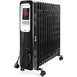 Aigostar Oil Monster - 2500W Ölradiator Energiesparender mit Fernbedienung, LCD...