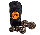 JPTsports® Faszienball-Set inkl. eBook & Tragetasche | Massageball-Set aus...