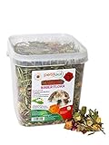 petifool Nager Flora 430g - Alleinfutter für Nager - natürliches Nagerfutter für...