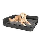 JAMAXX® Premium 4-in-1 Hunde-Sofa Orthopädisches Hundebett Couch Memory Visco...