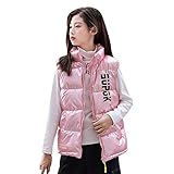 Qixiu Kind Kinder Kleinkind Baby Jungen Ärmellos Brief Wintermäntel Kapuzenjacke Weste...