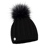 ELIMELI Mütze Damen Winter warme Strickmütze Wollmütze mit Kaschmir...