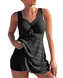 chuangminghangqi Badeanzug Damen 2 Teilig Größe Tankini Push up mit Shorts...