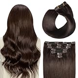 SUYYA Clip in Extensions Echthaar, Salon Remy Menschenhaar Extensions Echthaar...