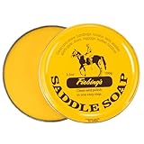 Fiebing's 055012 Sattelseife, 100 ml, Gelb – reinigt, weich und konserviert Leder, 3.5...