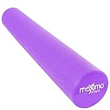 ﻿Maximo Fitness Faszienrolle für Wirbelsäule & Muskeln (15x90 cm) - Foam Roller...