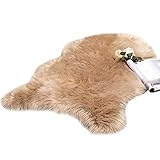 MIULEE Faux Fell Teppich Flauschig Weiche Warm Modern Bodenmatte Sofa Matte Kunstfell...