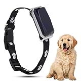 RKXKJ Pet Smart GPS Tracker, Smart Mini Tracker Halsband, Echtzeit-Positionierung,...