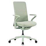 hjh OFFICE Ergonomischer Designer Bürostuhl VERVIO Drehstuhl mit Lordosenstütze und...