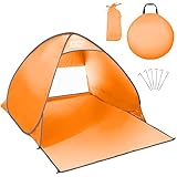 Active Era Pop-Up Strandmuschel - UPF 50+ Strandzelt für UV-Schutz & Windschutz...