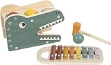 small foot Klopfspiel mit Xylophon „Safari“, Holzspielzeug zum Klopfen und...